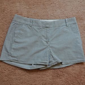 J.Crew Seersucker  4"Short